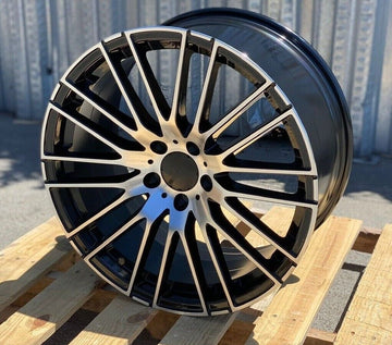 19" Wheels Fit Mercedes S400 S430 S450 S500 S550 S600 19x8.5 / 19x9.5 Rims Set 4