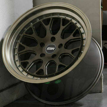 ESR CS1 Matte Bronze Wheels 18x8.5 +30 / 18x9.5 +35 5x114.3 18 Inch Rims Set 4
