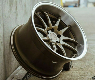 Aodhan DS02 Wheels 19x9.5/19x11 +15 5x114.3 Bronze Machined Lip 19 Inch Rims
