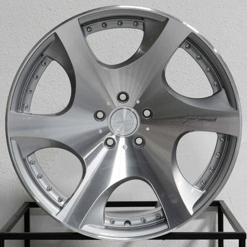 19" MRR VP3 Silver Machined Face Wheels 19x8.5 5x114.3 +20 Rims Set 4