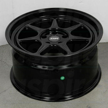 19" ESR CR7 Gloss Black Wheels 19x10.0 +35 5x114.3 Rims Set 4