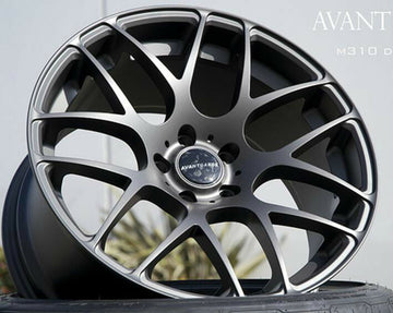 18 Inch Avant Garde M310 Gun Metal Wheels 18x8.5 +35 /18x9.5 +40 5x114.3 Set 4