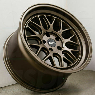 19" ESR CR1 Matte Bronze Wheels 19x11.0 +15 5x114.3 Rims Set 4