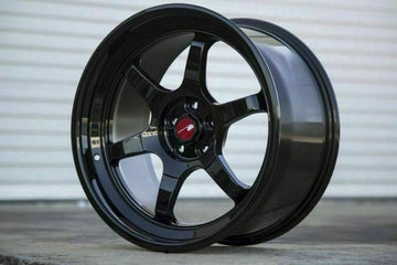 18 Inch Aodhan Ah08 Gloss Black Wheels 18x8.5 +35 18x9.5 +30 5x114.3 Rims Set 4