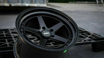 19" ESR CS5 Gloss Black Wheels 19x8.5 +30 / 19x9.5 +35 5x114.3 Rims Set 4