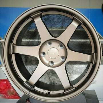 17x8.5 ESR SR07 Wheels Bronze 5x100 +30 Fit Corolla Celica Golf Rims Set 4