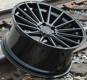 20" Wheels Black RF15 For Mercedes E Class E350 E500 E400 E550 20 In Rims Set 4