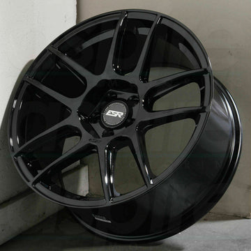 ESR CS8 Wheels 18x8.5 +30 5x100 Gloss Black 18 Inch Rims Set 4