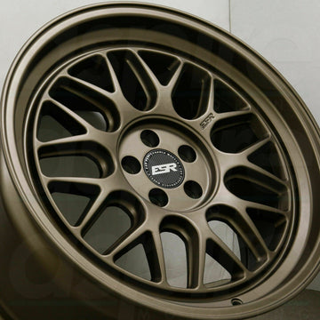 19" ESR CR1 Matte Bronze Wheels 19x9 +32 / 19x10 +35 5x114.3 Rims Set 4