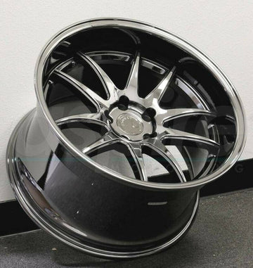 AodHan DS02 19x11 5x114.3 +15 Wheels Deep Dish Black Vacuum 19 Inch Rims Set 4