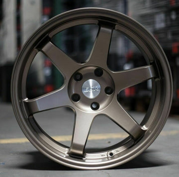 ESR SR07 18x9.5 / 18x10.5 +22 5x114.3 Matte Bronze 18" Wheels Set of 4 Rims