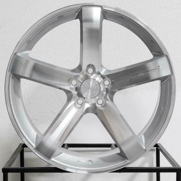 18x9.5 MRR VP5 Wheels 5x114.3 +40 Silver Machined Concave 18" Rims Set 4