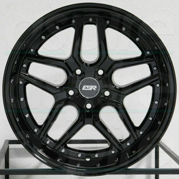 ESR CS15 Wheels 18x8.5 +30 5x120 Black 18 Inch Rims Set Fit BMW 325 328 330 Z4