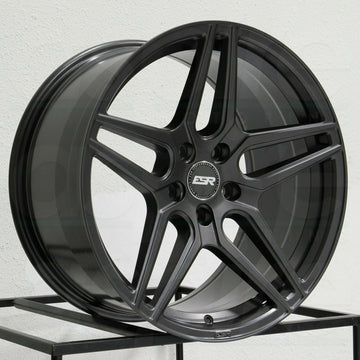 19" ESR RF15 Wheels 19x9.5 +35 5x114.3 Matte Graphite 19 Inch Rims Set 4