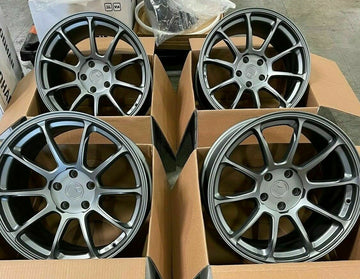 AODHAN AH06 18x9 +30 / 18x10 +25 5x114.3 Matte Grey Wheels 18" Rims (Set 4)