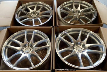 18" ESR SR08 Wheels 18x8.5 +30 5x120 Machined Rims For BMW 325i 328i 330ci Rims