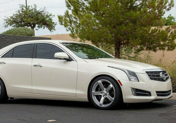 18x8.5 MRR VP5 Wheels 18" 5x114.3 +35 Silver Machined Rims Set 4