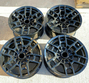 20" Gloss Black Wheels 20x9 -12 Fit Lifted Toyota Tacoma 4Runner 6x139 Set 4
