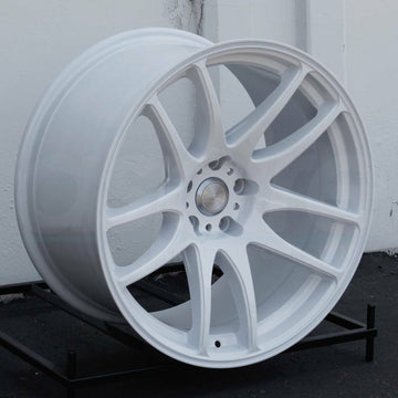 19 ESR SR08 White Wheels 19x8.5 +30 5x114.3 Rims Set Fits Accord Lexus Maxima