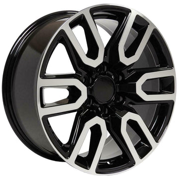20x9 Wheels fits GMC Sierra Chevy Silverado 1500 Tahoe Yukon 20 Inch Rims Set 4