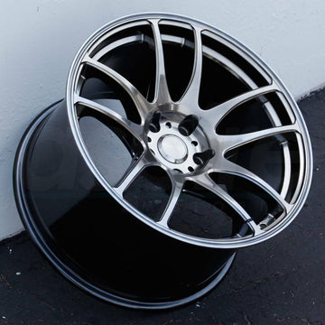 18x10.5 ESR SR08 Wheels Hyperblack 18 Inch +22 5x114.3 Concave Rims Set 4
