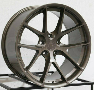 Aodhan AFF7 20" Matte Bronze Wheels 20x9 +30 5x120 Rims Set 4