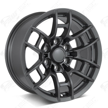 20" Gunmetal Wheels 20x9 -12 Fits Lifted Toyota Tacoma 4Runner 6x139 Set 4