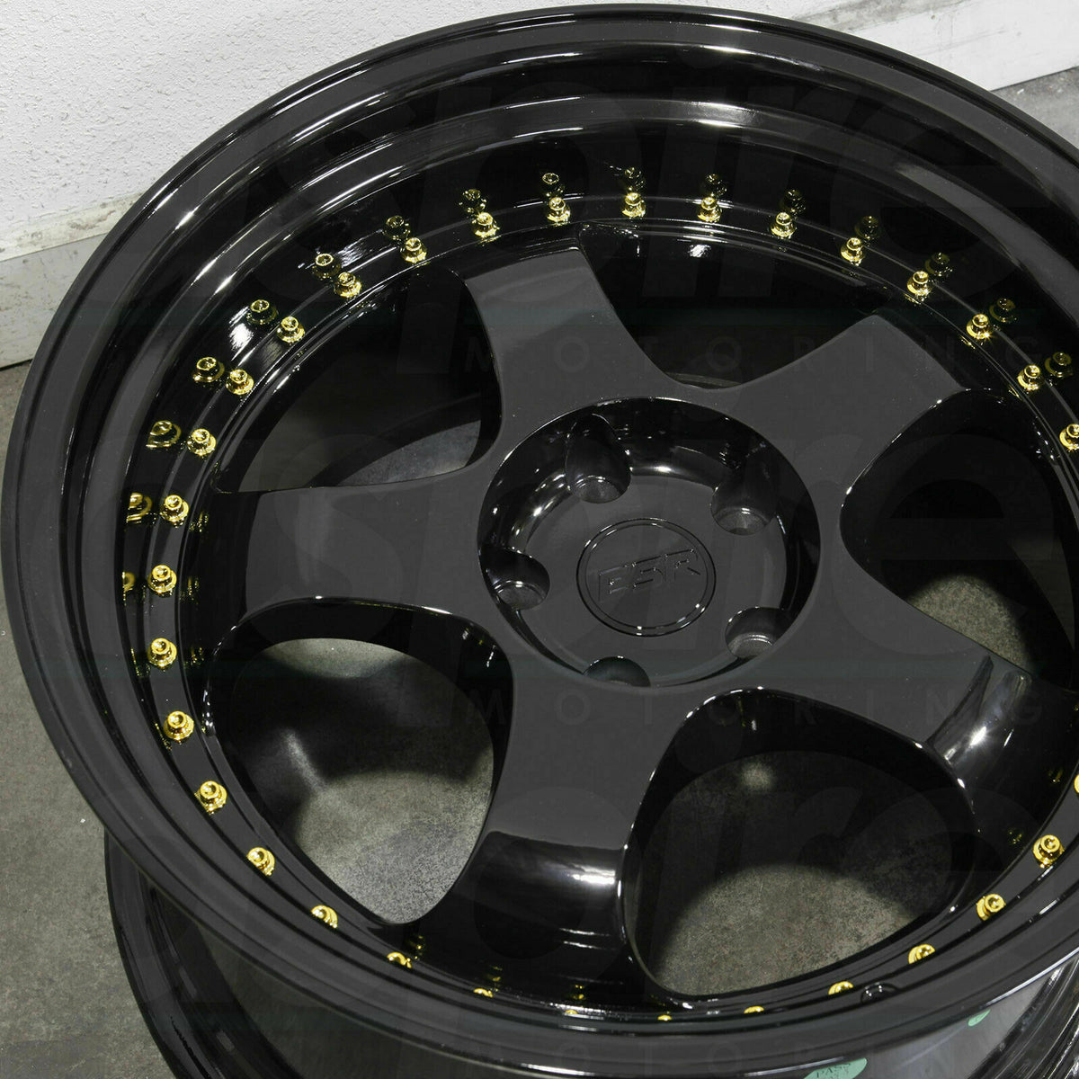 19 Inch ESR SR06 Gloss Black Wheels 19x10.5 +22 5x114.3 Rims Set 4 ...