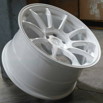 AODHAN AH06 18x9 +30 5x100 Matte White Wheels 18" Rims (Set 4)