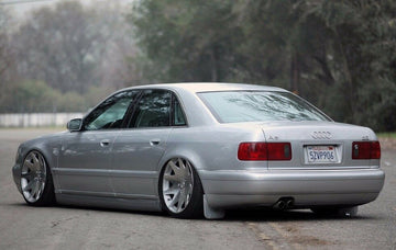 22" MRR HR3 Silver VIP Concave Wheels Rims Set 5x112 Fits Audi A8 22x9 / 22x10.5