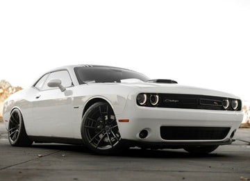 20" Flow Forged Black MRR Wheels Fits Dodge Charger Challenger Chrysler 300