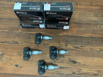 HUF TPMS Sensors RDE047 SET PORSCHE OEM replacement Black stems 433mhz 997 911