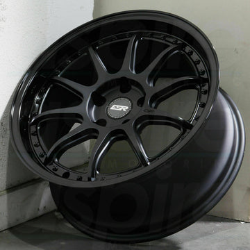 18x8.5 5x100 +30 ESR CS12 18" Black Wheels For Corolla Camry Celica TC Golf