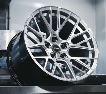 18" ESR RF11 Rotary Forged Wheels 18x9.5 +35 5x120 Silver 18 Inch Rims Set 4