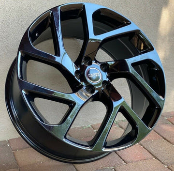 22" Wheels For Range Land Rover HSE Sport Autobiography 22x9.5 Black 5x120 Rims