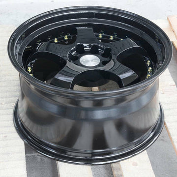 AodHan AH03 16x8 4x100 / 4x114.3 +15 Gloss Black 16" Rims Set 4