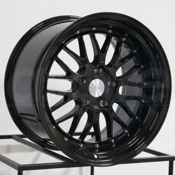 17" Black ESR SR05 Wheels Fits Toyota Corolla Celica Matrix 17x8.5 5x100 +30