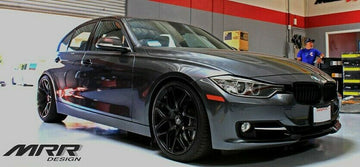 MRR GF9 Wheels 19x8.5 / 19x9.5 5x120 Fit BMW F10 528 535 550 Black Rims Set 4