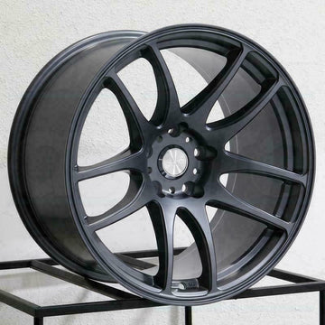 18" ESR SR08 Wheels 18x8.5 +30 5x120 Titanium Rims For BMW 325 328 330 Z4 Rims