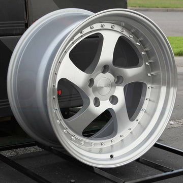 18 Inch ESR SR02 Machined 18x9.5 5x100 +35 Wheels Set 4 Rims