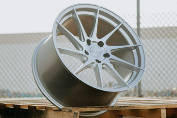 Aodhan AH09 18x8.5 / 18x9.5 +35 5x112 Silver Directional 18 Inch Wheels Rims Set