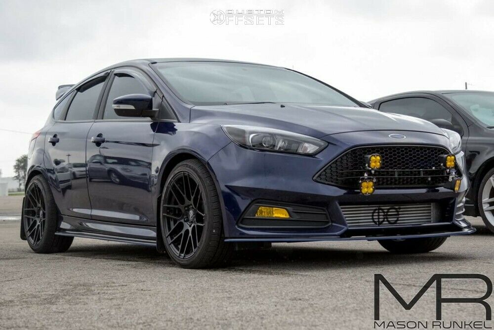 18x9 MRR GF7 Wheels Gloss Black 18