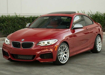 18" Avant Garde M359 Silver Wheels Fits BMW 228 230 235 323 320 18x8.5/18x9.5