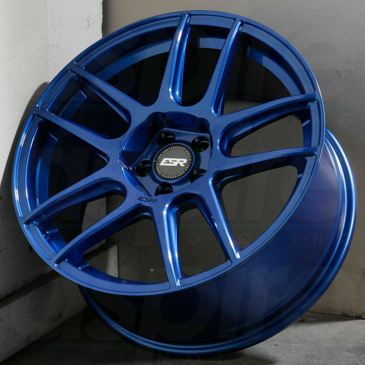 ESR CS8 Wheels 18x8.5 +30 5x114.3 Apex Blue 18 Inch Rims Set 4 ...