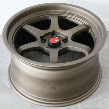 18" Aodhan Ah08 Bronze Wheels 18x9.5 +30 5x114.3 Rims Set 4