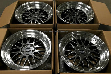 ESR SR05 Hyper Black Wheels 5x114.3 17x8.5 +30 Rims 17 For Honda Civic Accord