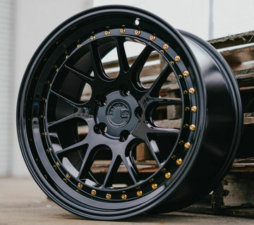 18x8.5 / 18x9.5 +35 5x100 Aodhan DS06 wheels Gloss Black 18 Inch Rims Set 4