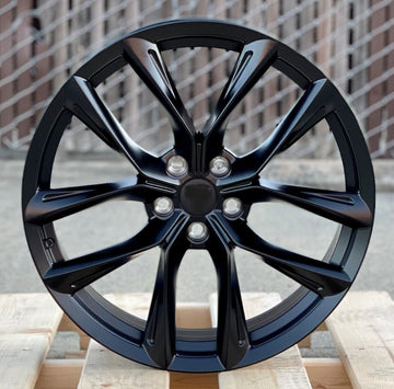 4PCS 20" Wheels 5x114.3 +35 64.1 Matte Black 20x8.5 Tesla Model 3 Y Rims Set 4