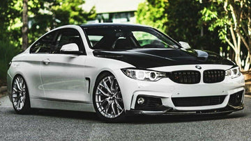 19x8.5 +35 / 19x9.5 +40 5x120 MRR GF5 Wheels Silver 19" Ground Force Rims Set