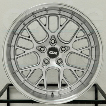 18" ESR CS11 Silver Wheels 18x8.5 +30 5x120 18 Inch Rims Set 4